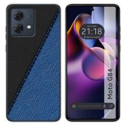 Funda Silicona para Motorola Moto G84 5G diseño Cuero 02 Dibujos