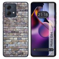 Funda Silicona para Motorola Moto G84 5G diseño Ladrillo 02 Dibujos