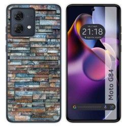 Funda Silicona para Motorola Moto G84 5G diseño Ladrillo 05 Dibujos