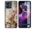 Funda Silicona para Motorola Moto G84 5G diseño Madera 08 Dibujos