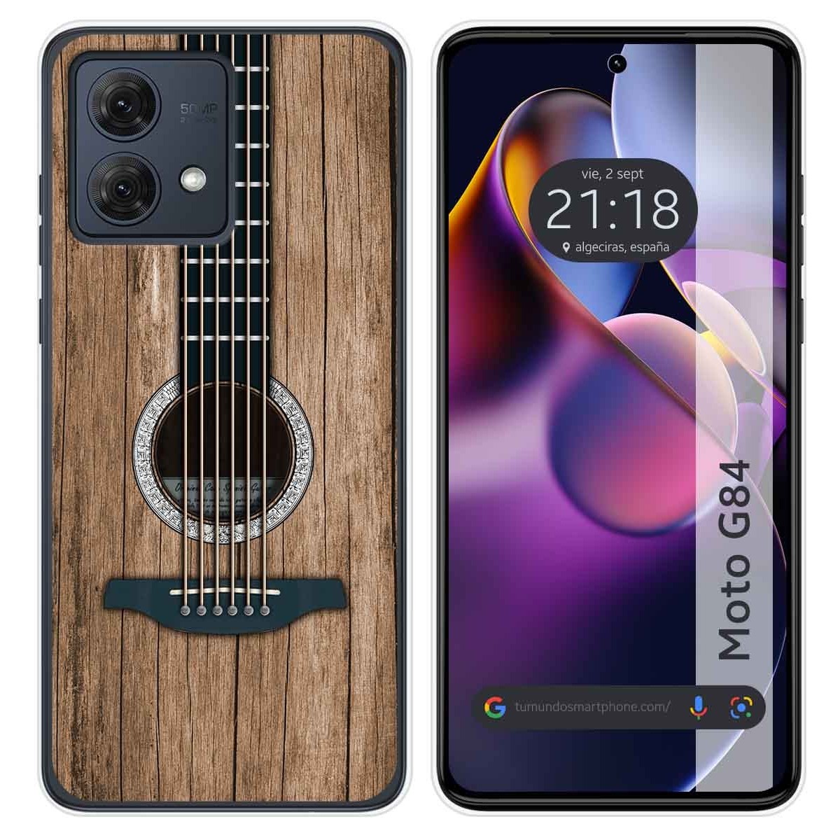 Funda Silicona para Motorola Moto G84 5G diseño Madera 11 Dibujos