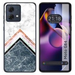 Funda Silicona para Motorola Moto G84 5G diseño Mármol 05 Dibujos