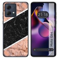 Funda Silicona para Motorola Moto G84 5G diseño Mármol 07 Dibujos