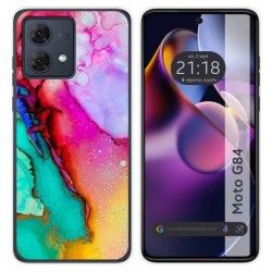Funda Silicona para Motorola Moto G84 5G diseño Mármol 15 Dibujos