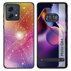Funda Silicona para Motorola Moto G84 5G diseño Abstracto Dibujos