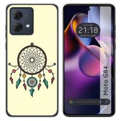 Funda Silicona para Motorola Moto G84 5G diseño Atrapasueños Dibujos