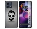 Funda Silicona para Motorola Moto G84 5G diseño Barba Dibujos