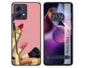 Funda Silicona para Motorola Moto G84 5G diseño Brochas Dibujos