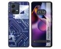 Funda Silicona para Motorola Moto G84 5G diseño Circuito Dibujos