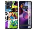 Funda Silicona para Motorola Moto G84 5G diseño Comic Dibujos