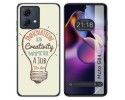 Funda Silicona para Motorola Moto G84 5G diseño Creativity Dibujos