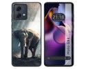 Funda Silicona para Motorola Moto G84 5G diseño Elefante Dibujos