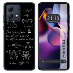 Funda Silicona para Motorola Moto G84 5G diseño Formulas Dibujos