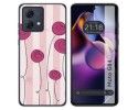 Funda Silicona para Motorola Moto G84 5G diseño Flores Vintage Dibujos