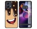 Funda Silicona para Motorola Moto G84 5G diseño Helado Chocolate Dibujos