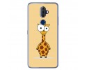 Funda Gel Tpu para Alcatel 3V Diseño Jirafa Dibujos