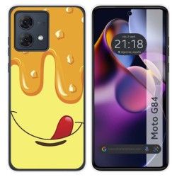 Funda Silicona para Motorola Moto G84 5G diseño Helado Vainilla Dibujos