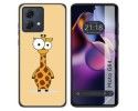 Funda Silicona para Motorola Moto G84 5G diseño Jirafa Dibujos