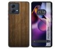 Funda Silicona para Motorola Moto G84 5G diseño Madera Dibujos