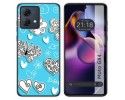 Funda Silicona para Motorola Moto G84 5G diseño Mariposas Dibujos
