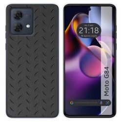Funda Silicona para Motorola Moto G84 5G diseño Metal Dibujos