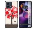 Funda Silicona para Motorola Moto G84 5G diseño Pajaritos Dibujos