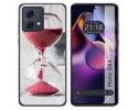 Funda Silicona para Motorola Moto G84 5G diseño Reloj Dibujos