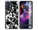 Funda Silicona para Motorola Moto G84 5G diseño Snow Camuflaje Dibujos
