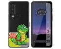 Funda Silicona Transparente para CAT S75 5G diseño Coco Dibujos
