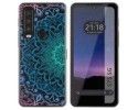 Funda Silicona Transparente para CAT S75 5G diseño Mandala Dibujos