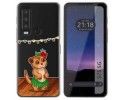Funda Silicona Transparente para CAT S75 5G diseño Suricata Dibujos