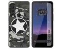 Funda Silicona para CAT S75 5G diseño Camuflaje 02 Dibujos