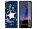Funda Silicona para CAT S75 5G diseño Camuflaje 03 Dibujos