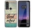 Funda Silicona para CAT S75 5G diseño Madera 01 Dibujos