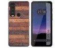Funda Silicona para CAT S75 5G diseño Madera 03 Dibujos