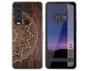 Funda Silicona para CAT S75 5G diseño Madera 06 Dibujos