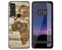 Funda Silicona para CAT S75 5G diseño Madera 07 Dibujos