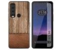 Funda Silicona para CAT S75 5G diseño Madera 09 Dibujos