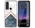 Funda Silicona para CAT S75 5G diseño Mármol 05 Dibujos