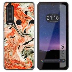 Funda Silicona para CAT S75 5G diseño Mármol 12 Dibujos