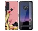 Funda Silicona para CAT S75 5G diseño Brochas Dibujos