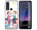 Funda Silicona para CAT S75 5G diseño Café Dibujos