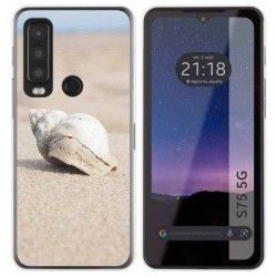 Funda Silicona para CAT S75 5G diseño Concha Dibujos