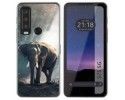 Funda Silicona para CAT S75 5G diseño Elefante Dibujos