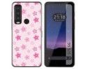 Funda Silicona para CAT S75 5G diseño Flores Dibujos