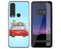 Funda Silicona para CAT S75 5G diseño Furgoneta Dibujos