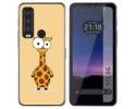Funda Silicona para CAT S75 5G diseño Jirafa Dibujos
