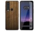 Funda Silicona para CAT S75 5G diseño Madera Dibujos