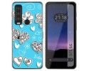 Funda Silicona para CAT S75 5G diseño Mariposas Dibujos
