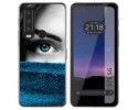Funda Silicona para CAT S75 5G diseño Ojo Dibujos